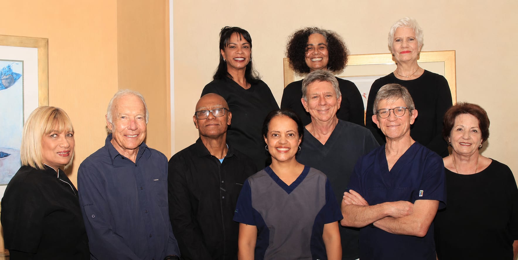 Wynberg Dentistry clinicians team photo