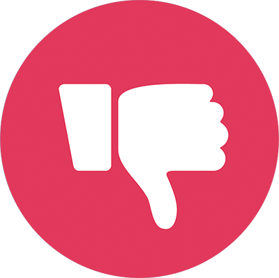 thumbs down Wynberg Dentistry Patient Feedback